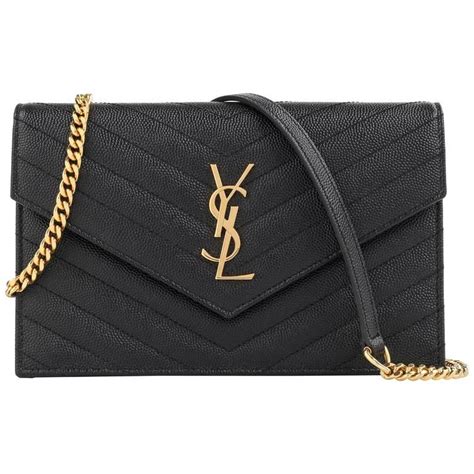 saint laurent monogram ysl small envelope wallet|Saint Laurent YSL Monogram Small Wallet on Chain .